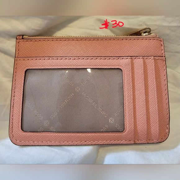 Michael Kors Pink Card Holder - Picture 3 of 4